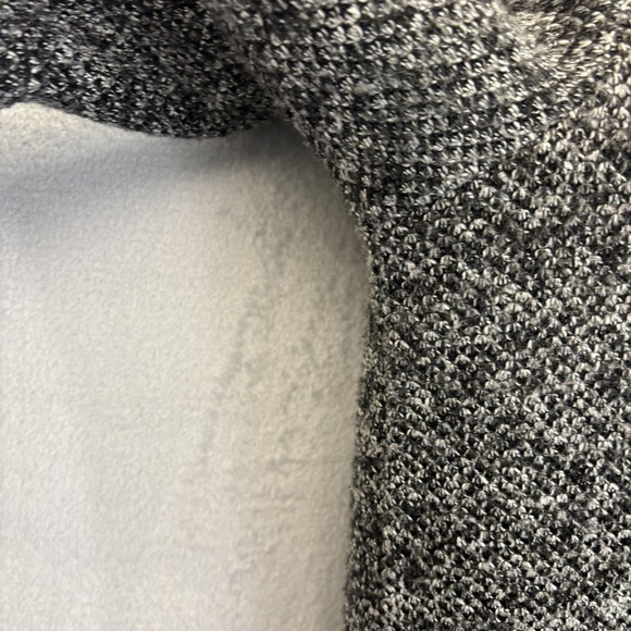 Orvis Fleece Sherpa Lined 1/4 Zip Sweater Mens Large Gray Black Pullover Knit - Picture 8 of 15